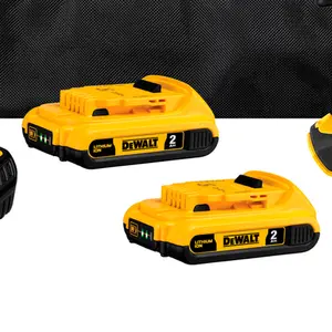 Parafusadeira e Furadeira Atomic 1/2" Dewalt  20v C/ 2 Baterias DCD708D2