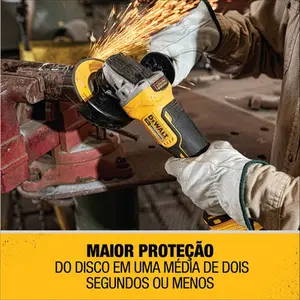 Esmerilhadeira Dewalt 20v Brushless C/ 2 Baterias DCG413P2-BR