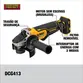 Esmerilhadeira Dewalt 20v Brushless C/ 2 Baterias DCG413P2-BR
