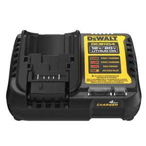 Bivolt, Carregador Rápido de Baterias Dewalt 12v e 20v MAX DCB1104