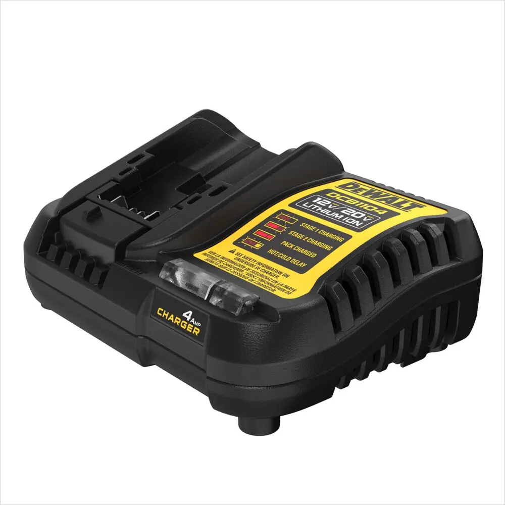 Bivolt, Carregador Rápido de Baterias Dewalt 12v e 20v MAX DCB1104