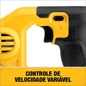Tesoura Para Chapa 18G Dewalt 20v Corte Reto S/ Bateria DCS491B