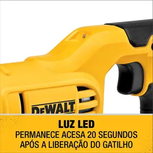 Tesoura Para Chapa 18G Dewalt 20v Corte Reto S/ Bateria DCS491B