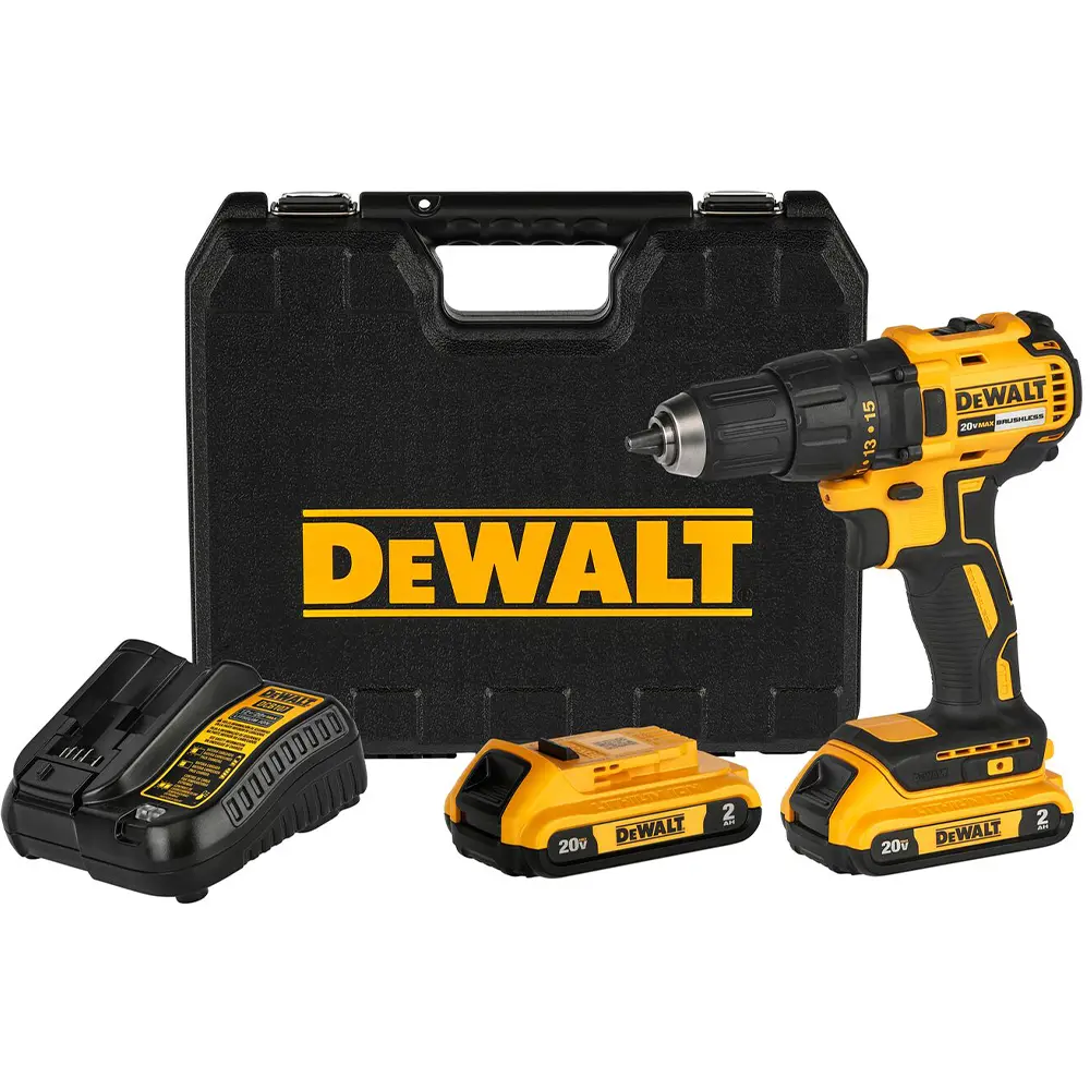 Parafusadeira e Furadeira 1/2" Dewalt C/ 2 Baterias 20v DCD7771D2