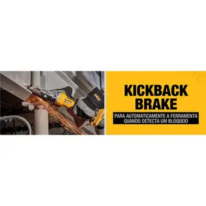 Esmerilhadeira Dewalt 20v Brushless DCG413B-B2 Sem Bateria