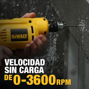 220v, Furadeira Sem Impacto 1/4" Dewalt 380w VVR DWD010