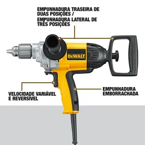 220v, Furadeira Industrial 5/8" Dewalt 710w DW130V