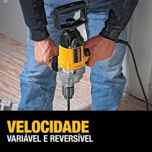 220v, Furadeira Industrial 5/8" Dewalt 710w DW130V