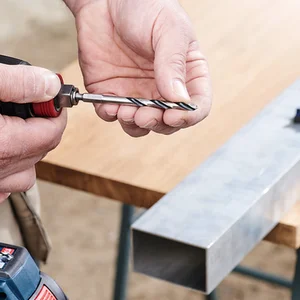 Broca Metal Bosch Aço Rápido HSS-Pointteq 12,9mm