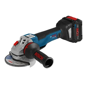 220v, Esmerilhadeira Angular 5" Bosch Com Bateria 18v 8.0ah GWS 18V 10PC