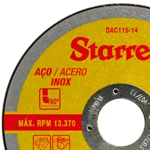 Disco de Corte Para Aço 115 x 1.6 x 22 mm DAC115-24 Starrett