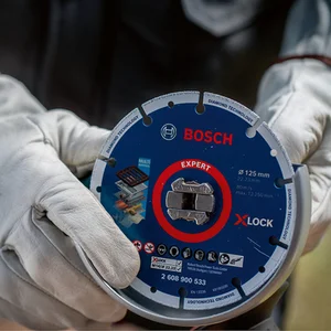 Disco Diamantado Bosch Para Metal 125mm X-Lock