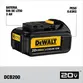Bateria Dewalt 20v MAX Li-ion de 3.0 Ah DCB200B3