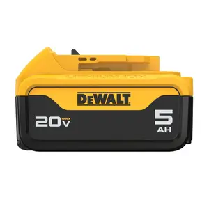 Kit Dewalt, 2 Baterias 20v de 5.0ah, Carregador Bivolt e Bolsa DCB205C2K