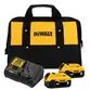 Kit Dewalt, 2 Baterias 20v de 5.0ah, Carregador Bivolt e Bolsa DCB205C2K