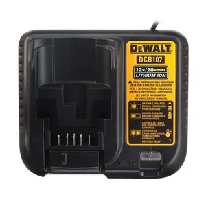 Bivolt, Carregador de Baterias Dewalt 12v e 20v DCB107