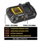 110v, Carregador Rápido de Baterias 6Ah 20V MAX* Dewalt DCB1106