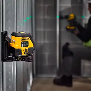 Nível a Laser Verde Dewalt 45 Metros USB Recarregável DCLE14201GB
