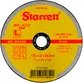 Disco de Corte Para Ferro e Inox 7" (180mm) Starrett DAC 180-24