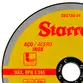 Disco de Corte Para Ferro e Inox 7" (180mm) Starrett DAC 180-24