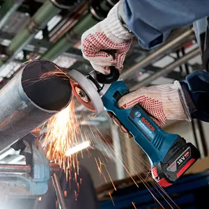 Esmerilhadeira 4.1/2" Bosch GWS 18-125 C/ 2 Baterias 18v 4Ah e Carregador Bivolt