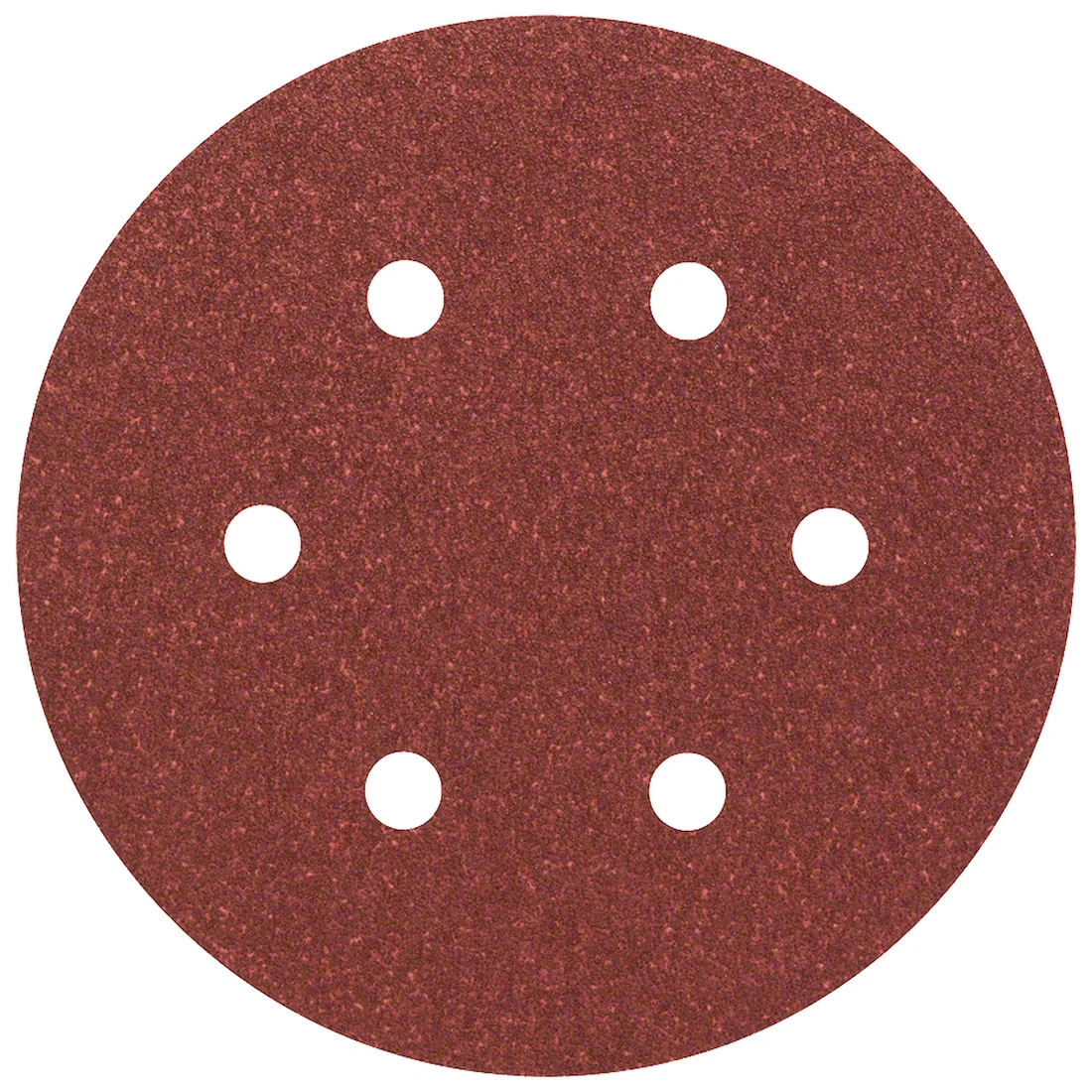 Disco de Lixa 150 mm Bosch Com Velcro Grão 080 Vermelho Com 5 Peças