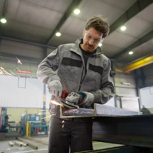 Esmerilhadeira Bosch GWS 17-125 S INOX 1700w 220v - Profissional