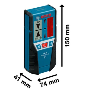 Receptor de Laser LR-2 Para GLL Bosch