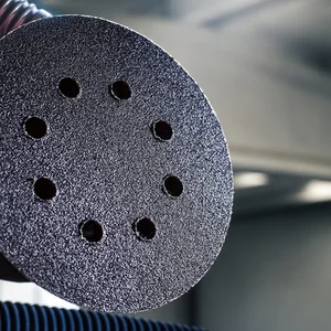 Disco de Lixa 125 mm, grão 100, Com velcro, Bosch — kit Com 5 peças