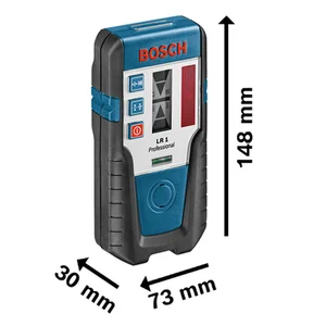 Receptor de Laser Bosch LR-1, Compatível Com linhas GRL