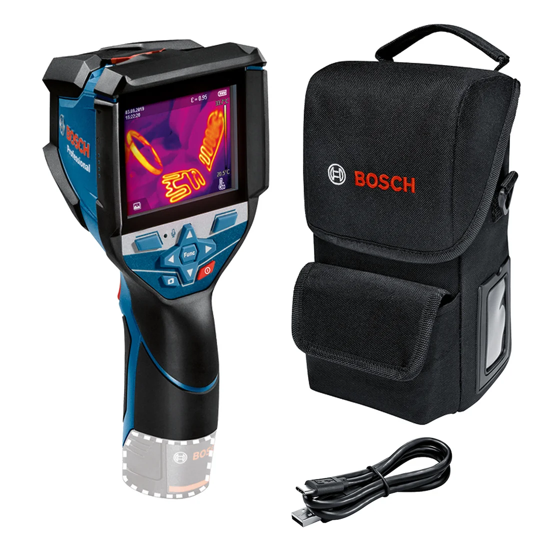 Câmera Termográfica Bosch GTC 600 C Professional - 06010835K1
