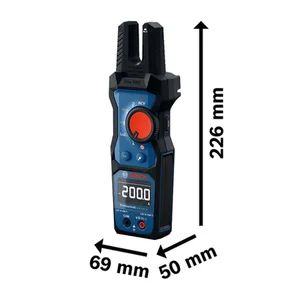 GMF 1000-15 Bosch – Alicate Amperímetro Garfo True RMS