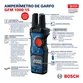 GMF 1000-15 Bosch – Alicate Amperímetro Garfo True RMS