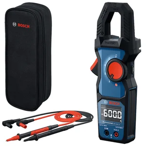 Alicate Amperímetro Digital GMC 600-15 – Bosch – True RMS, IP54 e CAT IV