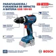 Parafusadeira e Furadeira de Impacto 18V GSB18V-65 Bosch