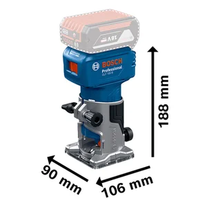 Tupia Industrial a Bateria Bosch 18V GLF18V-8 - Sem Bateria e Carregador