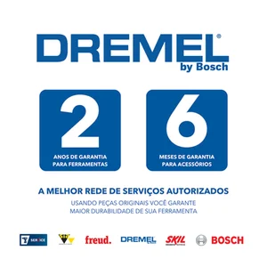 Micro Retífica Dremel 8240 a Bateria com 2 Baterias e Carregador