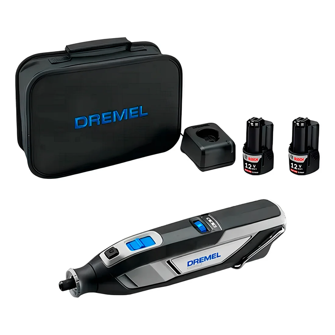 Micro Retífica Dremel 8240 a Bateria com 2 Baterias e Carregador