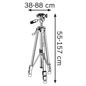 Nível a Laser Verde 360° Bosch GLL 2-20 G Com Tripé BT-150