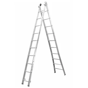 Escada Extensível de Alumínio Aluvev 13 Degraus 3 em 1 - ED113