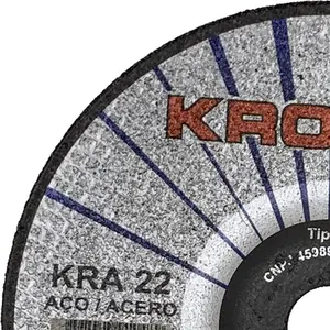 Disco de Desbaste em Aço 7" (180mm) Kronos KRA 22, Furo de 7/8"