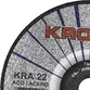 Disco de Desbaste em Aço 7" (180mm) Kronos KRA 22, Furo de 7/8"