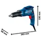 220v, Parafusadeira Para Drywall 1/4" Bosch GTB 650