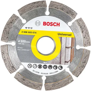 Disco Diamantado Segmentado 105mm Standard Bosch