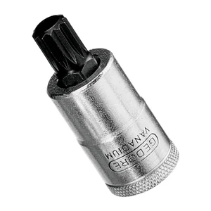 Soquete Curto Multidentado Encaixe 1/2" INX19-12 Gedore - 016740