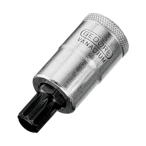 Soquete Curto Multidentado Encaixe 1/2" INX19-12 Gedore - 016740