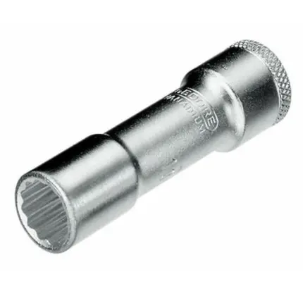 Soquete Estriado Longo 3/8" x 19mm Gedore - 014310