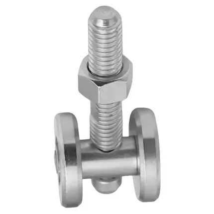 Rodízio Duplo Para Portão Stanley 1" 60kg Jocec