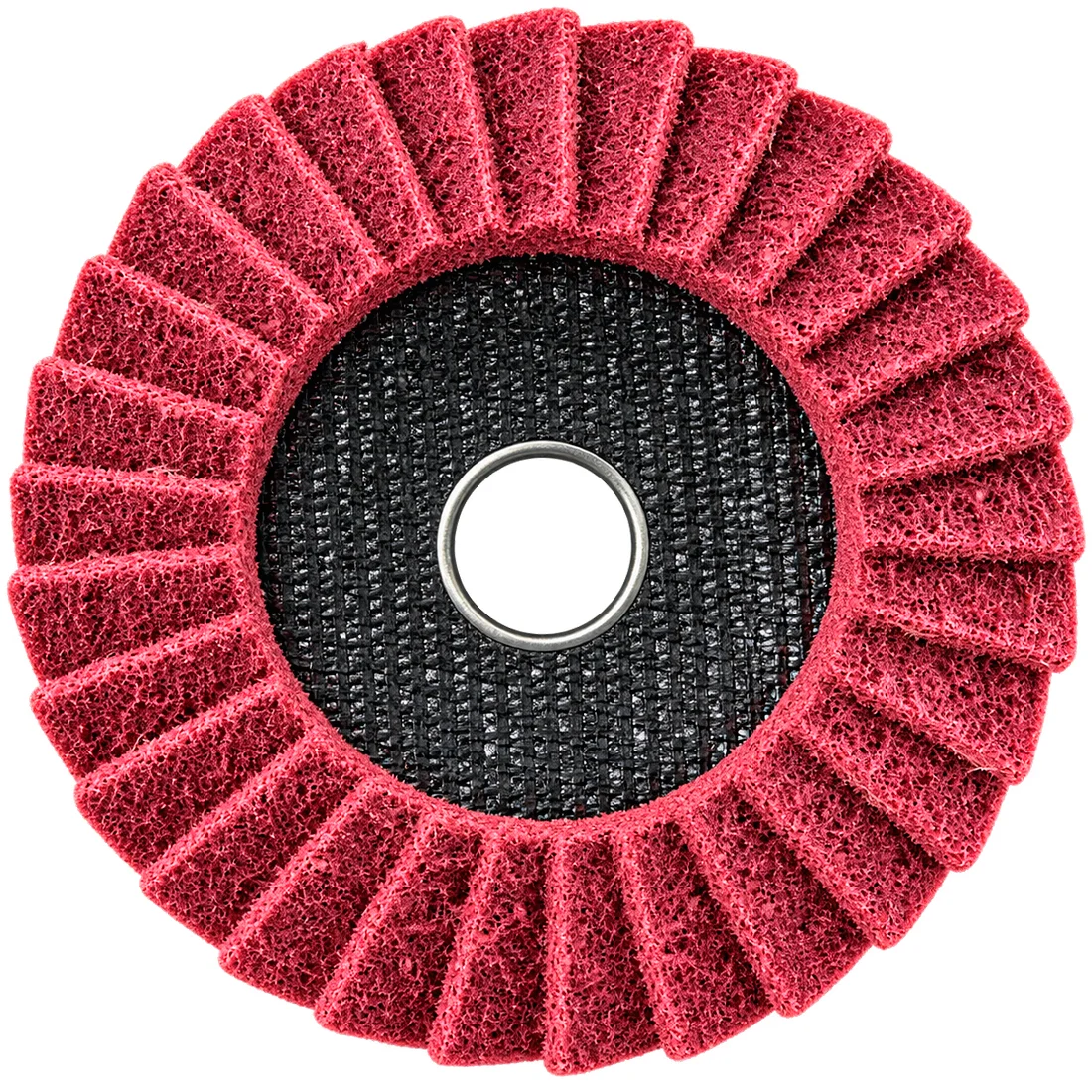 Disco Flap Médio Vermelho Vortex Rapido Prep 115 x 22mm Norton
