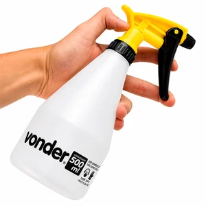 Pulverizador Plástico Manual 500ml PU-500 Vonder - 6240000500